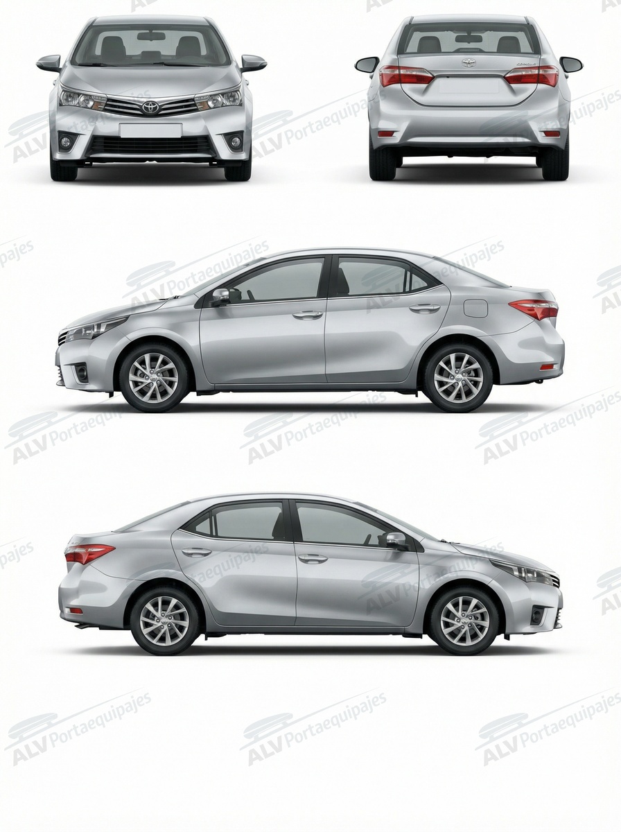 Toyota Corolla sed&aacute;n 4p (E170 - techo normal) (2013-->2018)