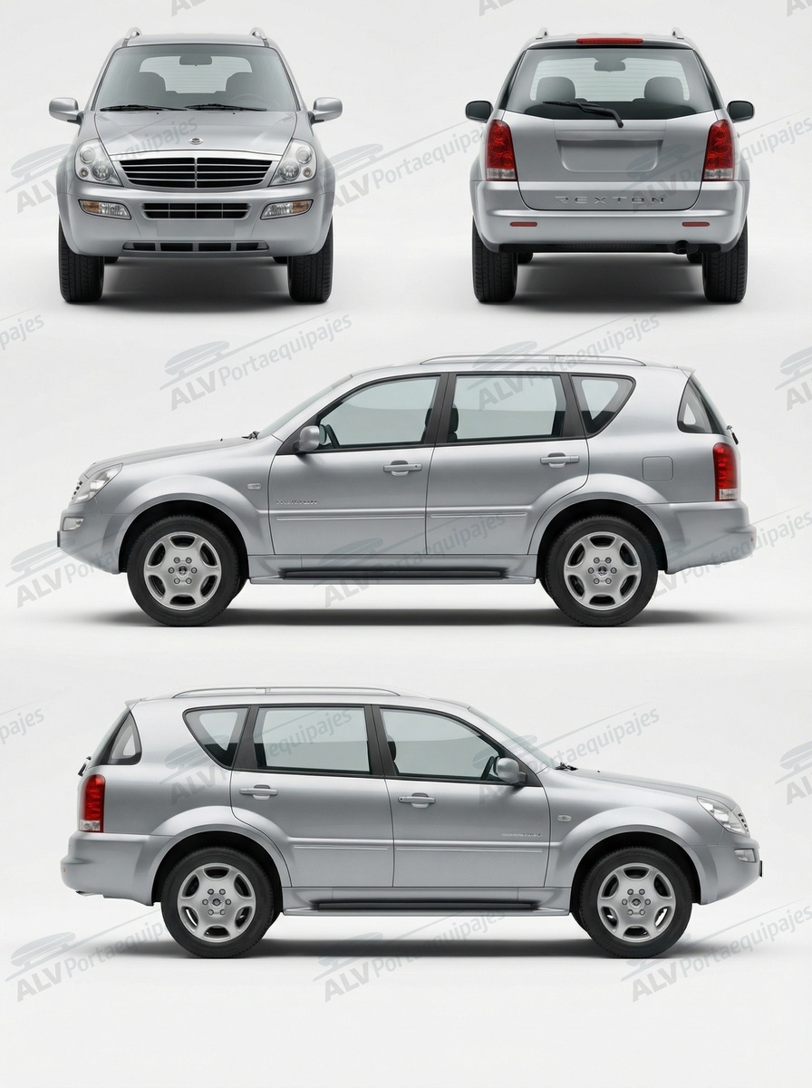 Ssangyong Rexton 5p (I.2/Y250 - railing) (2006-->2012)