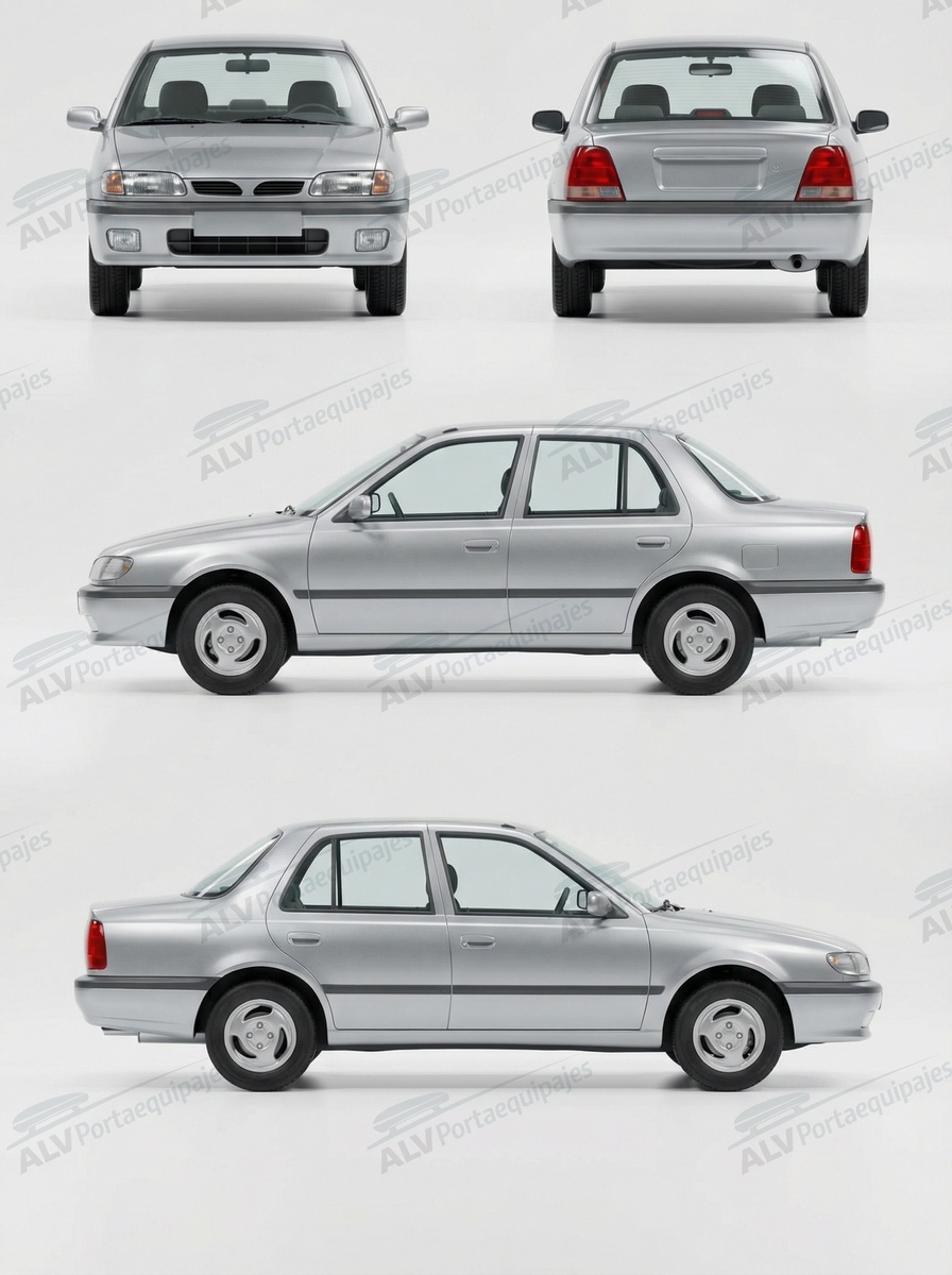 Nissan Sunny sed&aacute;n 4/5p (N14 - techo normal) (1991-->1995)