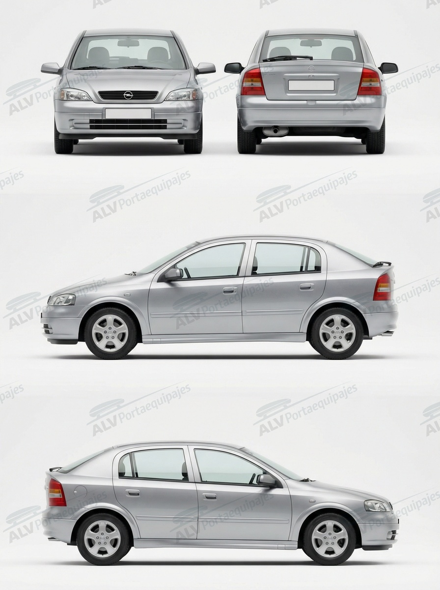 Opel / Vauxhall Astra 5p (G - fixpoint) (1998-->2004)