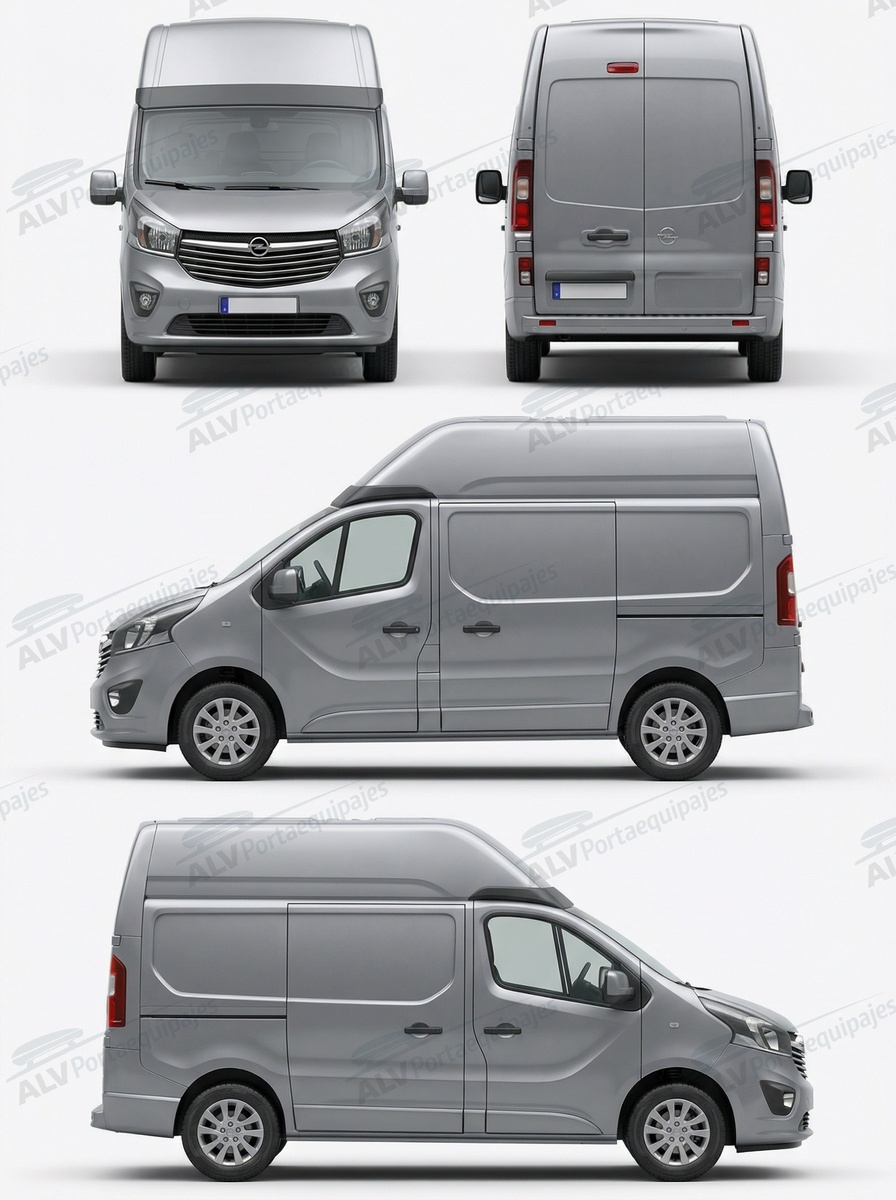 Opel / Vauxhall Vivaro L1H2 (III/X82) (2014-->2019)