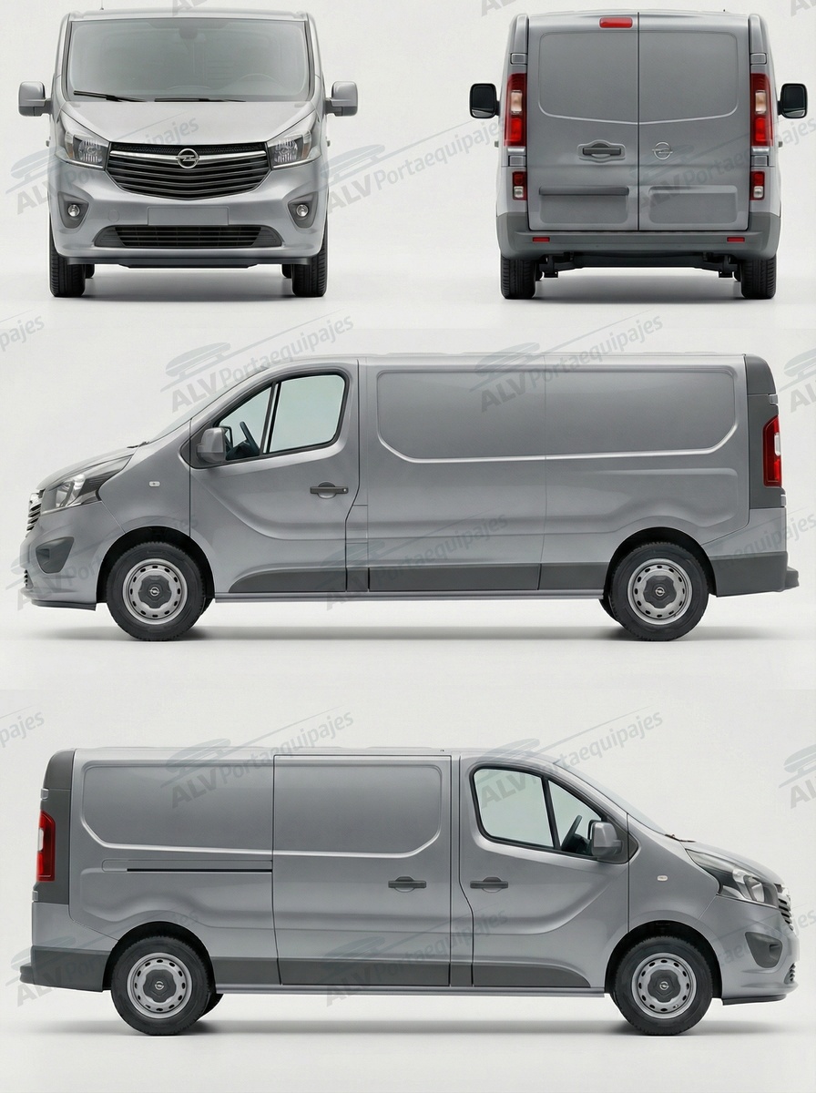 Opel / Vauxhall Vivaro L2H1 (III/X82) (2014-->2019)