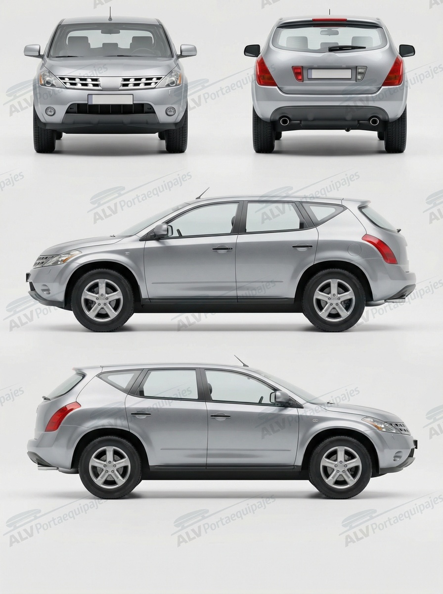 Nissan Murano 5p (I/Z50 - techo normal) (2003-->2007)