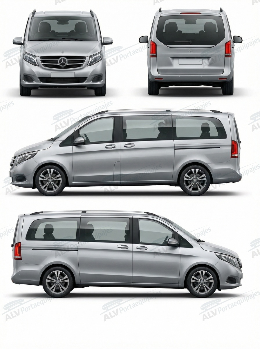 Mercedes Clase V 5p MPV (W447 - railing) (2014-->)