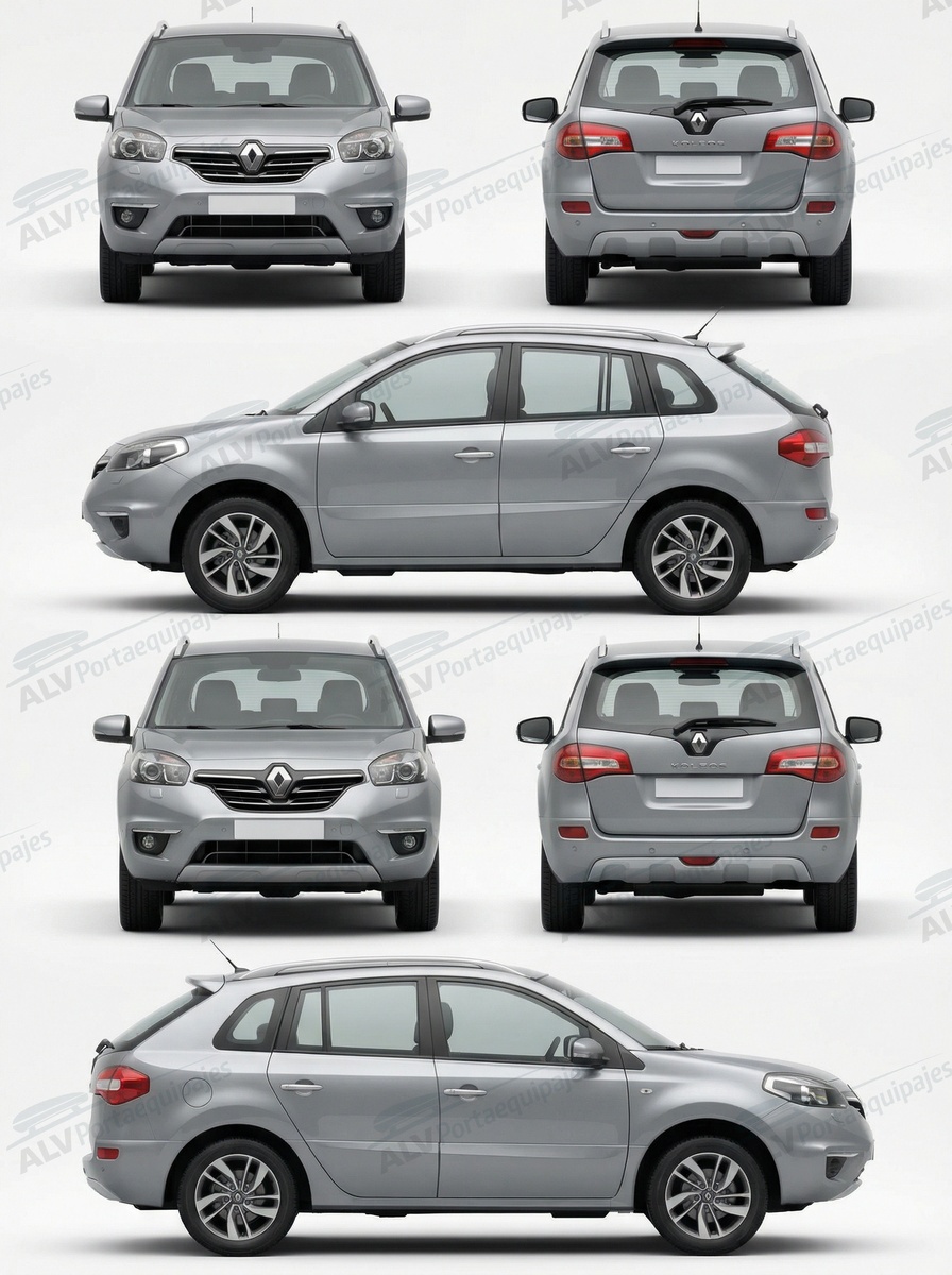 Renault Koleos 5p (I.2 - railing) (2012-->2017)