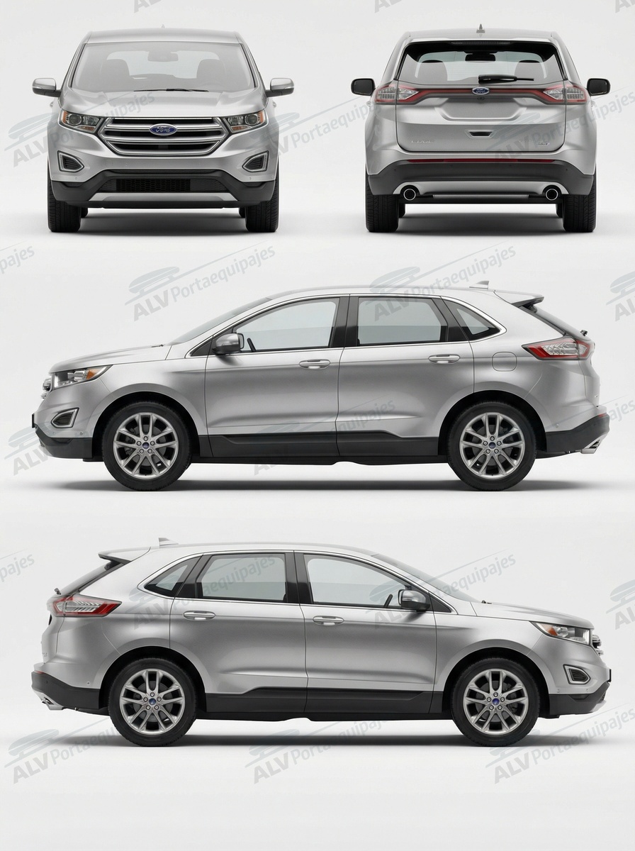 Ford Edge 5p  (II/CD539 - railing integrado) (2016-->)