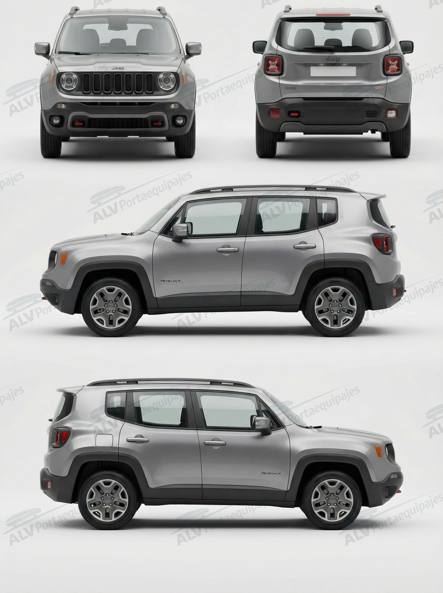 Jeep Renegade 5p (railing) (2014-->)