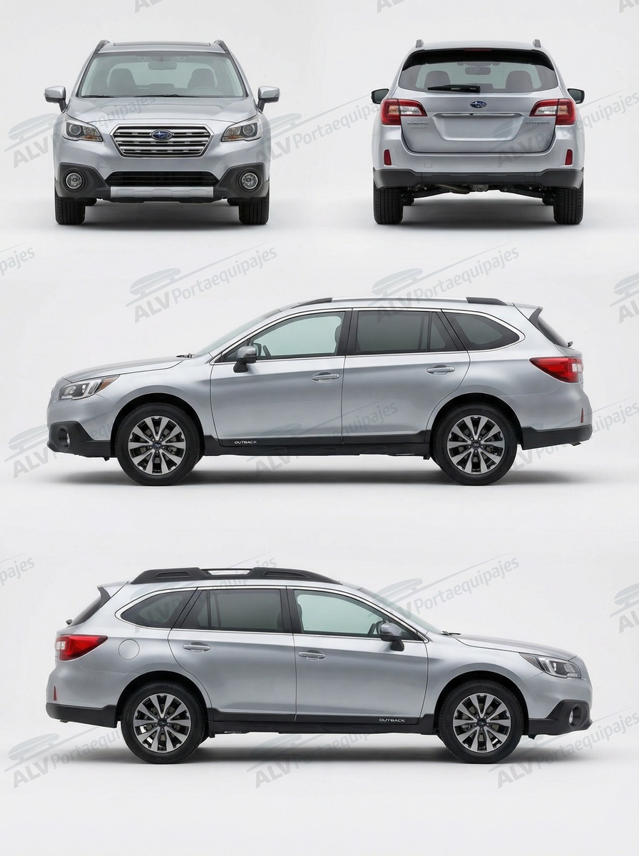 Subaru Outback 5p MPV (V/BN-BS - railing integrado) (2014-->2020)