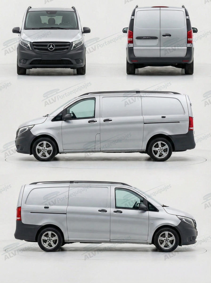 Mercedes Vito L2H1/largo (W447 - railing) (2014-->)