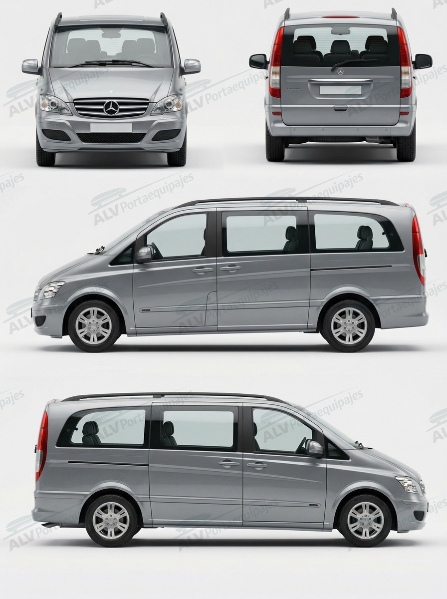 Mercedes Viano 5p MPV (W447 - railing) (2014-->)
