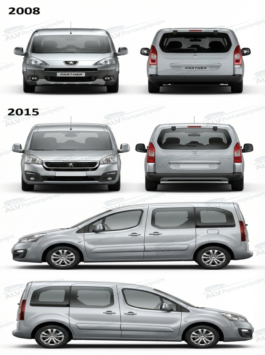 Peugeot Partner Tepee (II) (2008-->2018)