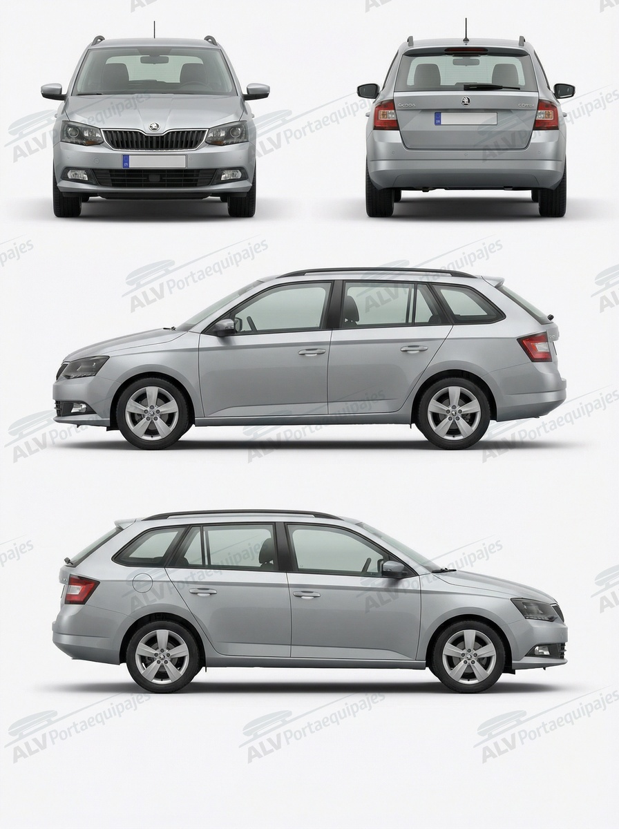 Skoda Fabia Combi (III/NJ5 - railing) (2015-->2021)