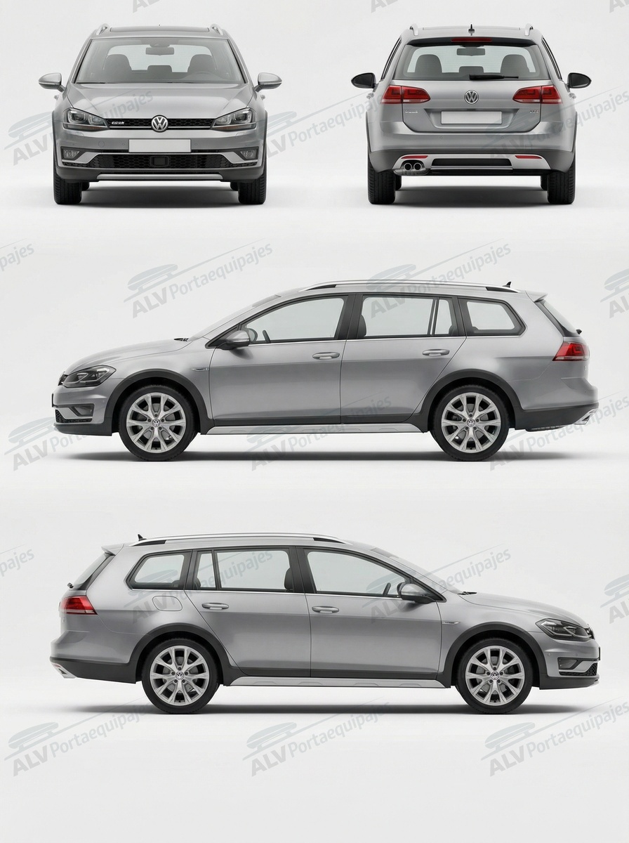 Volkswagen Golf Alltrack (VII - railing) (2015-->2020)