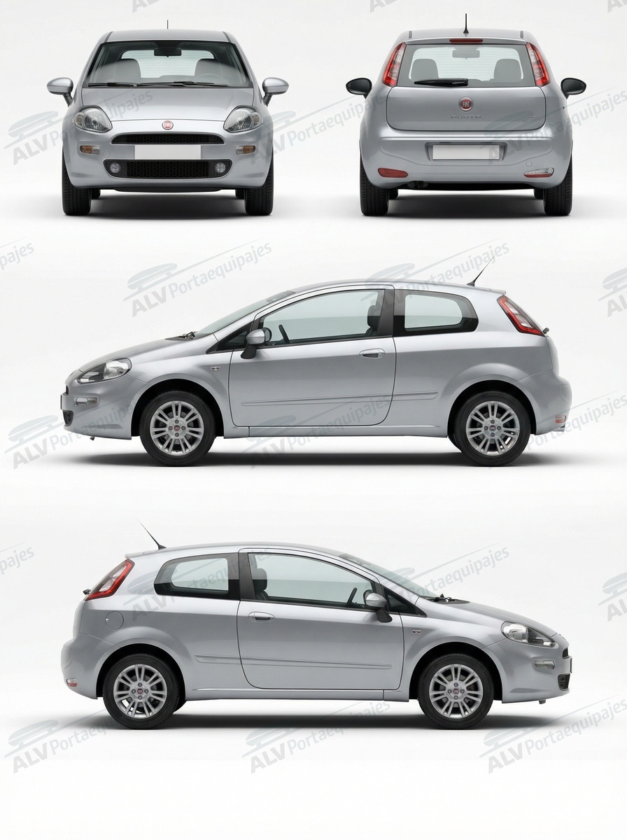 Fiat Punto 3p (III/199 - techo normal) (2012-->)