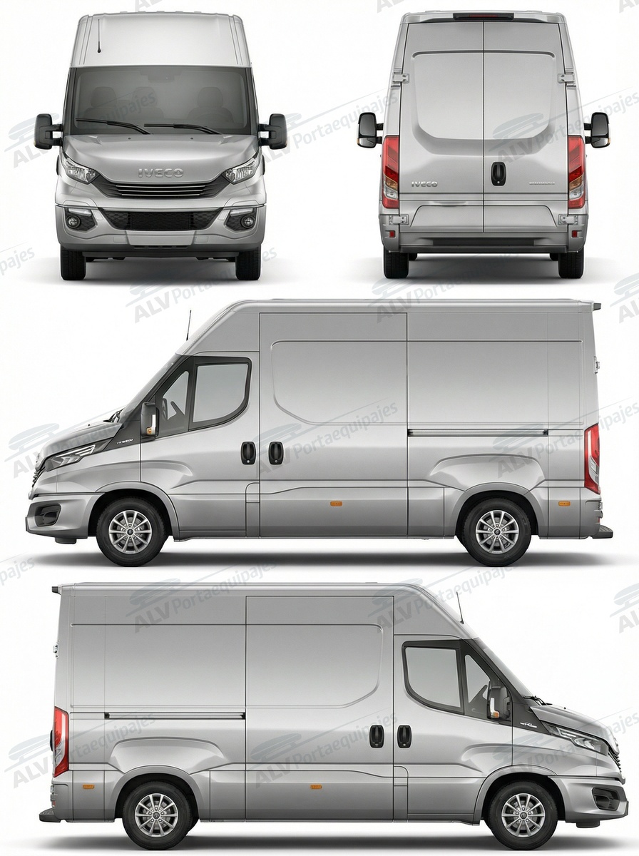 Iveco Daily 3520/H2 (10,8 m3 - 3 puntos fijaci&oacute;n) (2014-->)