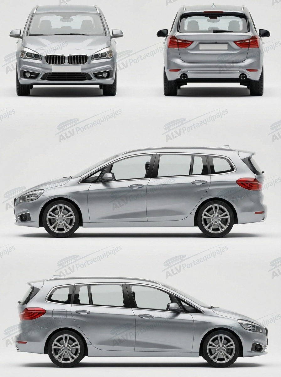 BMW Serie 2 Grand Tourer (F46 - railing integrado) (2015-->)