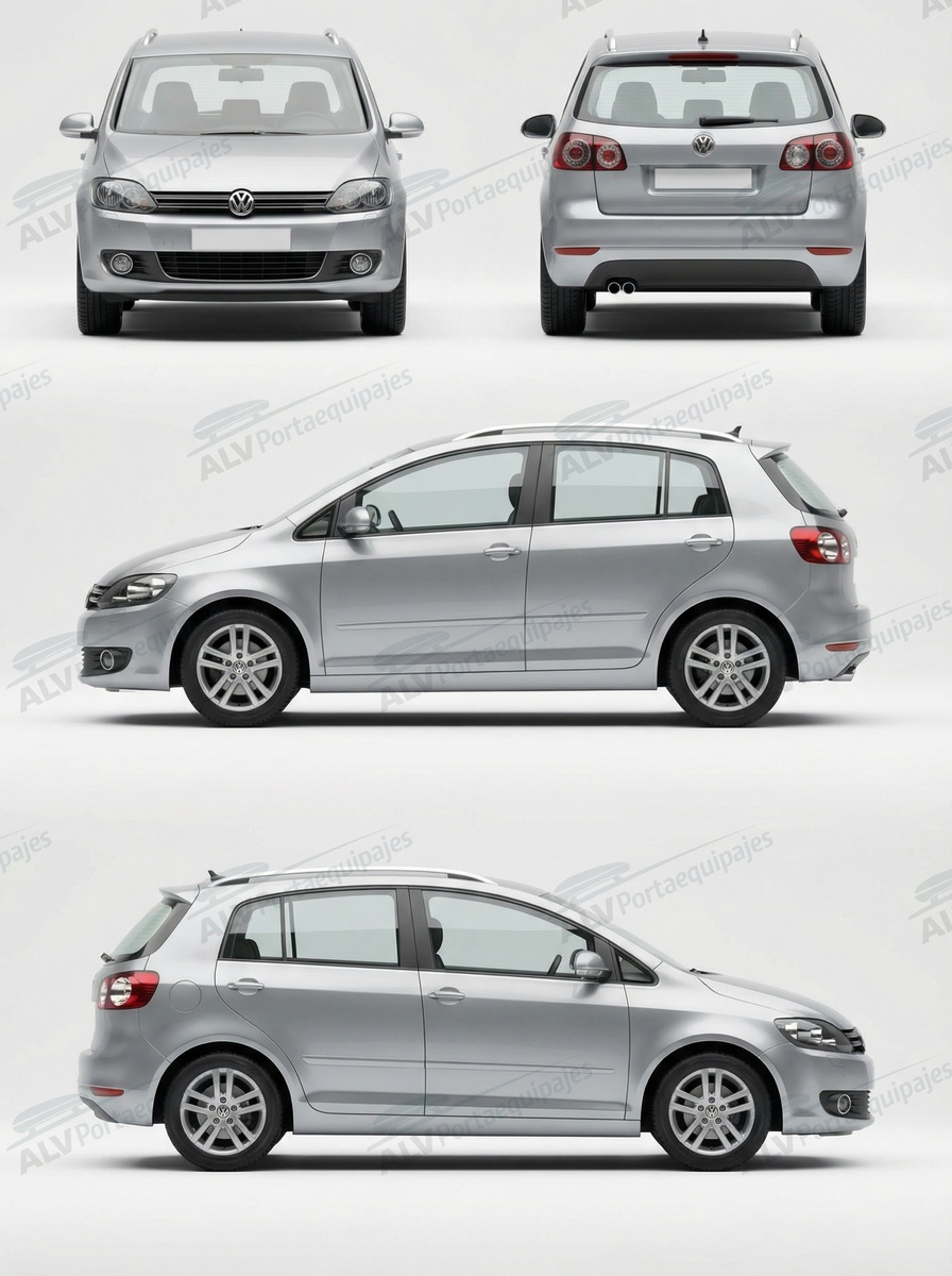 Volkswagen Golf Plus (VI - railing) (2009-->2014)
