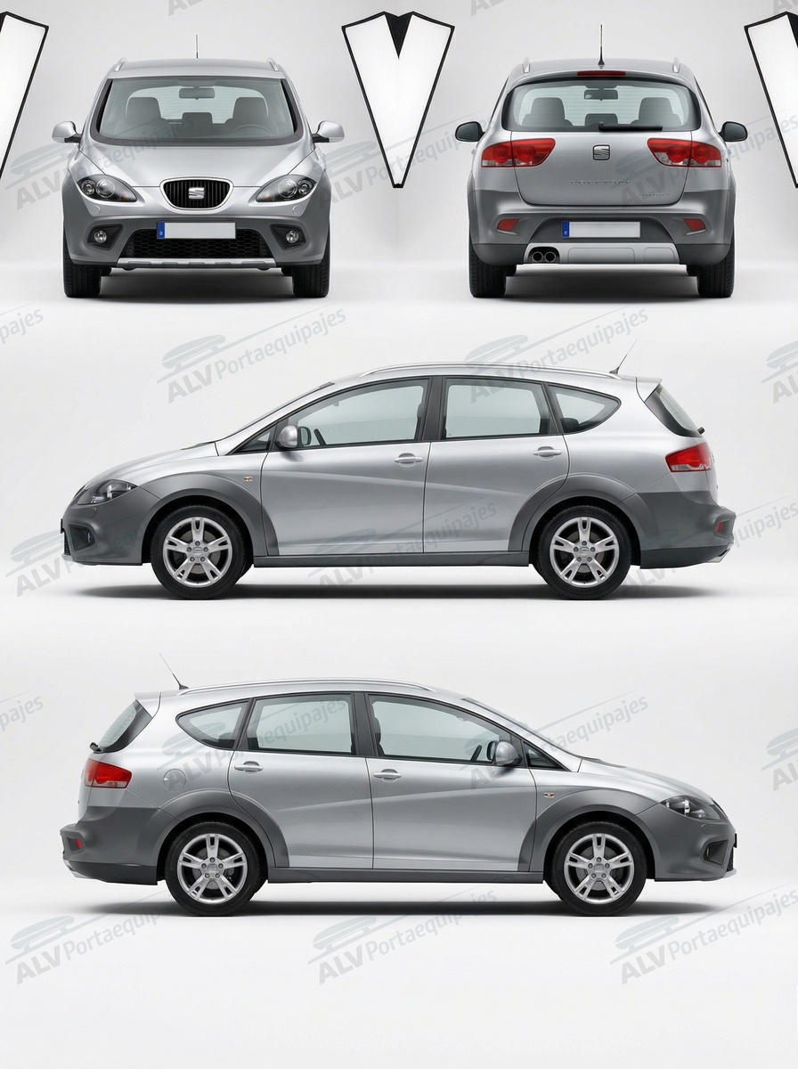 Seat Altea Freetrack (railing integrado) (2007-->2015)