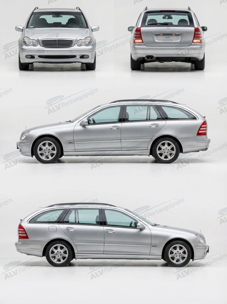 Mercedes Clase C Familiar (S203 - railing) (2000-->2008)