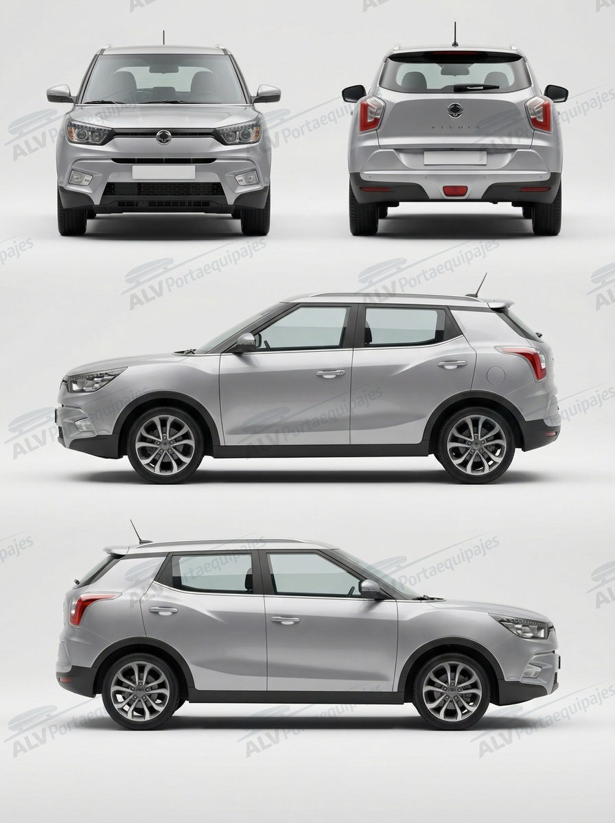 Ssangyong Tivoli 5p (railing integrado) (2015-->)