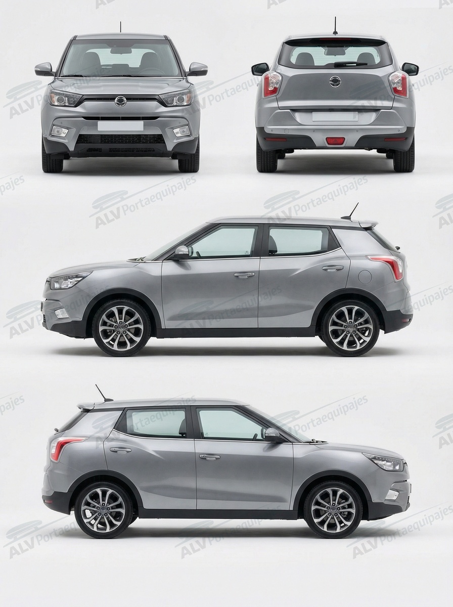 Ssangyong Tivoli 5p (techo normal) (2015-->)