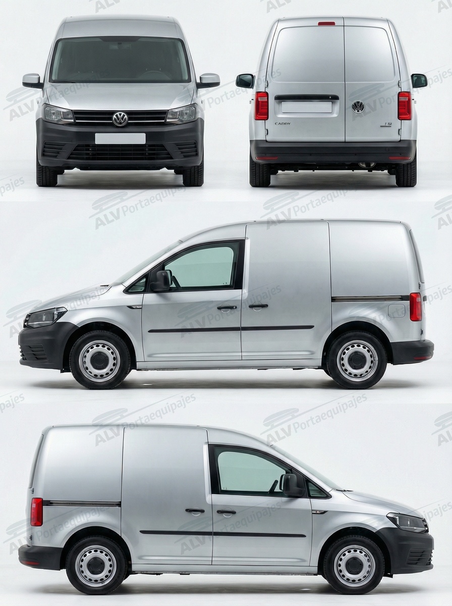 Volkswagen Caddy  (IV - puertas traseras) (2015-->2020)