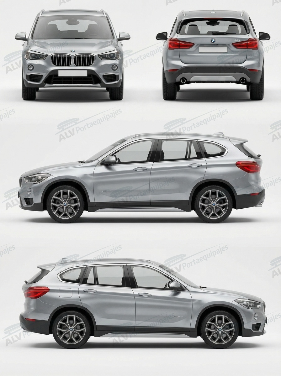 BMW X1 5p (II/F48 - railing integrado) (2015-->2022)
