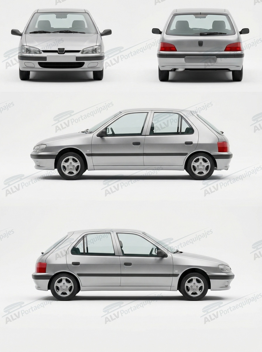 Peugeot 306 5p (N3-N5 - fixpoint) (1993-->2000)