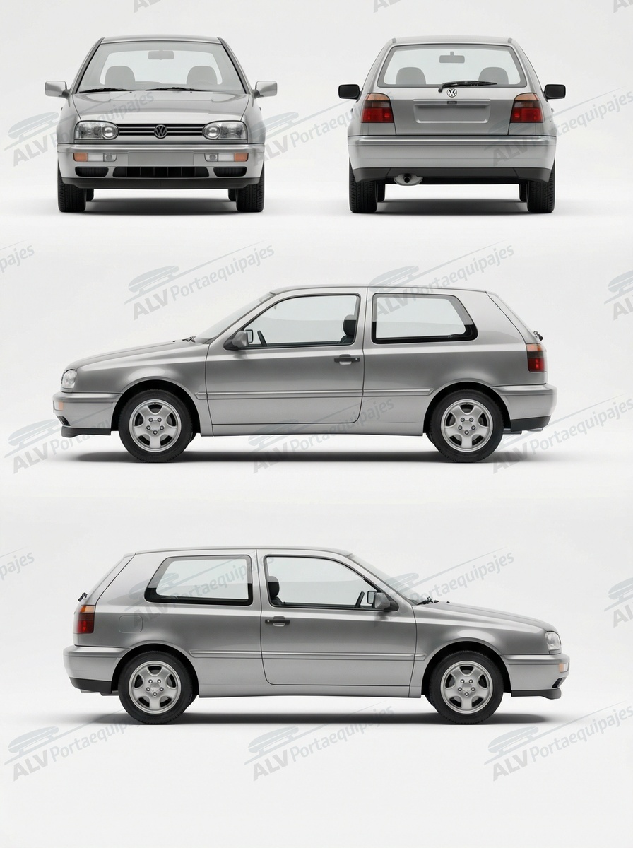 Volkswagen Golf 5p (III - techo normal) (1992-->1998)