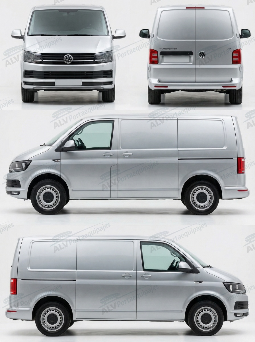 Volkswagen Transporter T6 L1H1 (perfil en T / T-Track) (2015-->2024)
