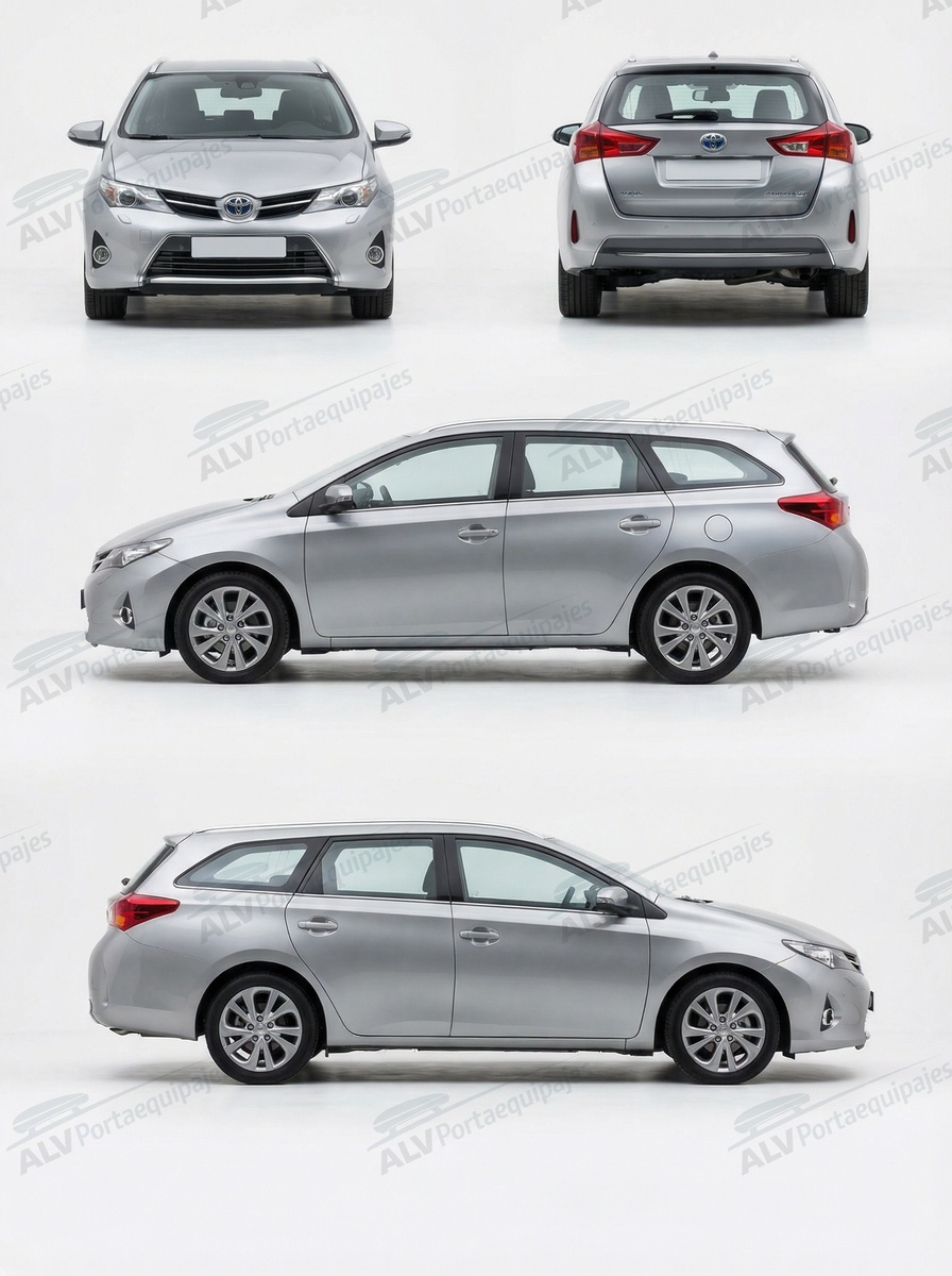 Toyota Auris Touring Sport (II/E180 - techo normal) (2013-->2019)