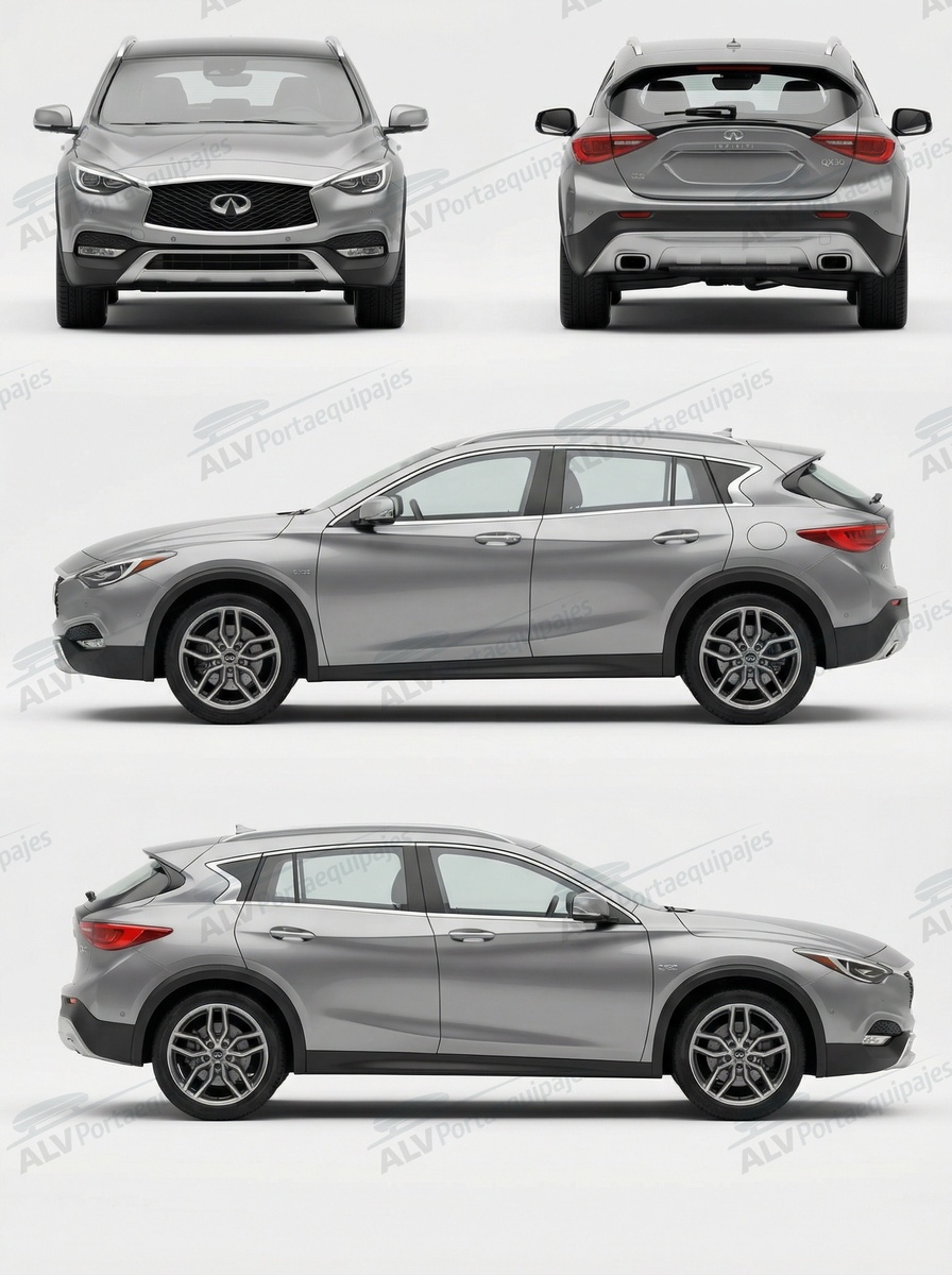 Infiniti QX30 5p (railing integrado) (2016-->)
