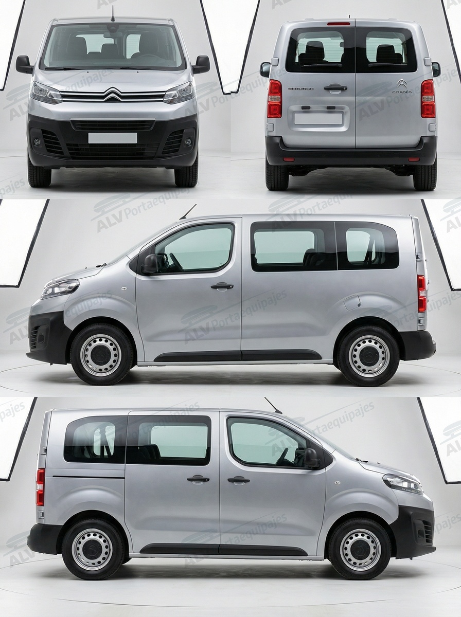 Citro&euml;n Spacetourer L1H1 (XS/compact - 4 puntos de fijaci&oacute;n) (2016-->)