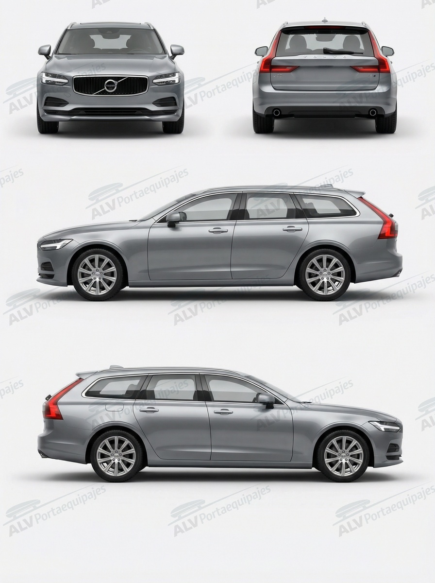 Volvo V90 Familiar (railing integrado) (2016-->)