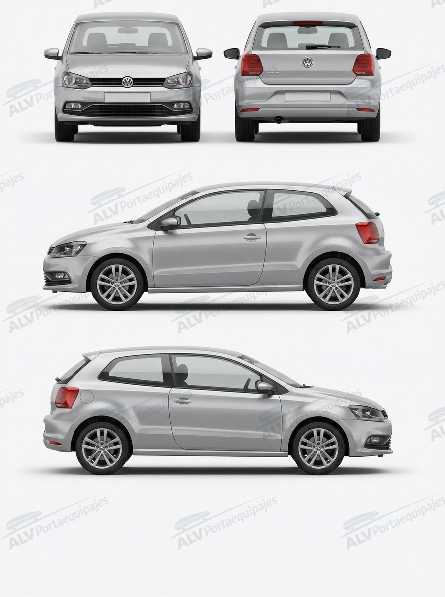 Volkswagen Polo 3p (V.2/6C - techo normal) (2014-->2018)