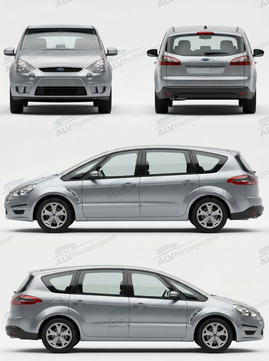 Ford S-Max 5p MPV (I - fixpoint con techo de vidrio) (2006-->2015)