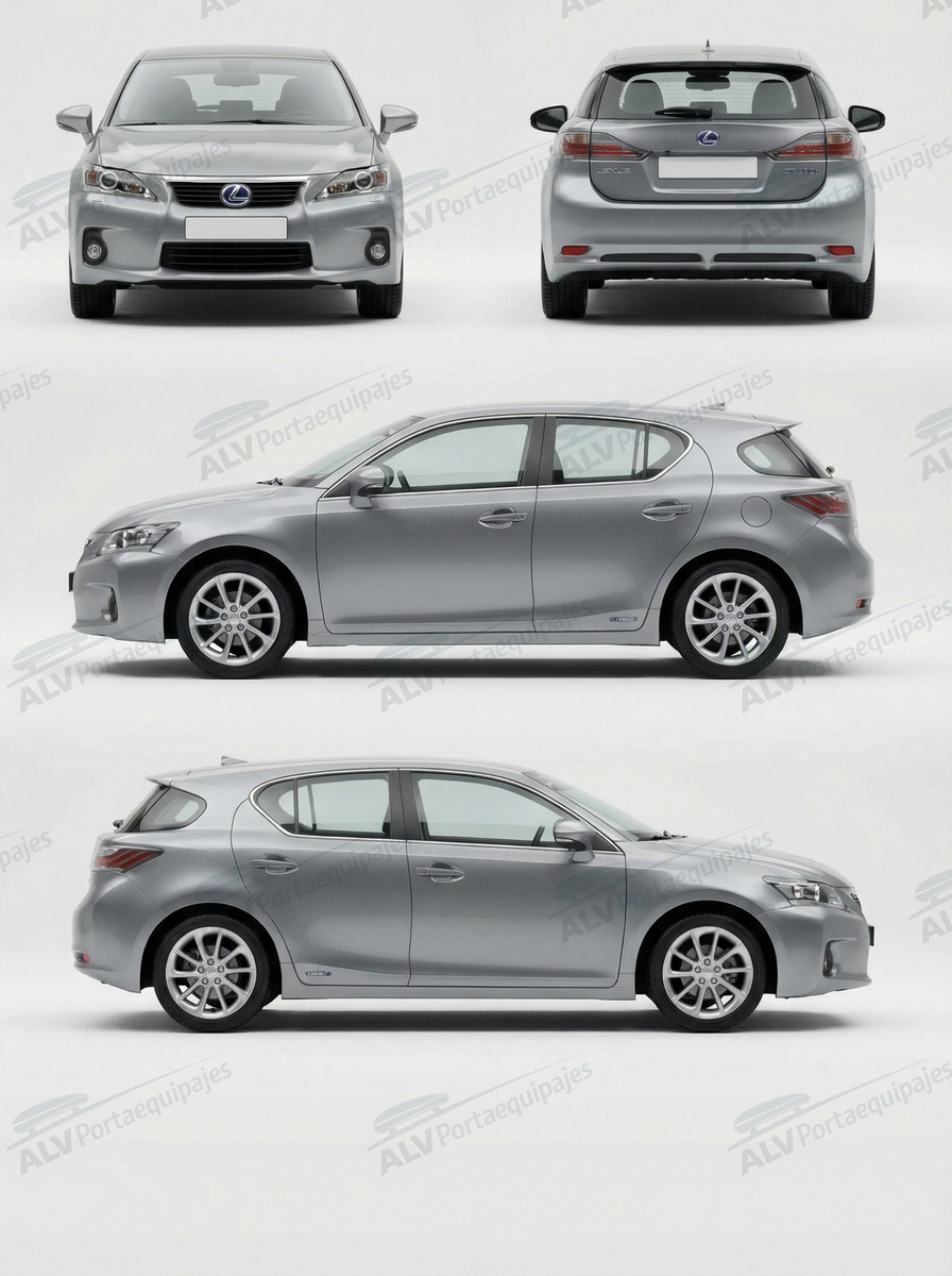 Lexus CT 200h 5p (ZWA10 - techo normal) (2013-->)