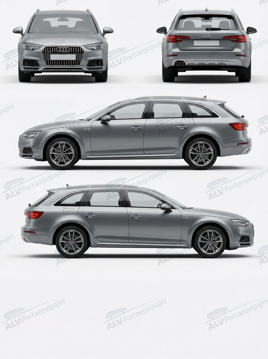 Audi A4 Allroad (B9 - railing) (2016-->2019)