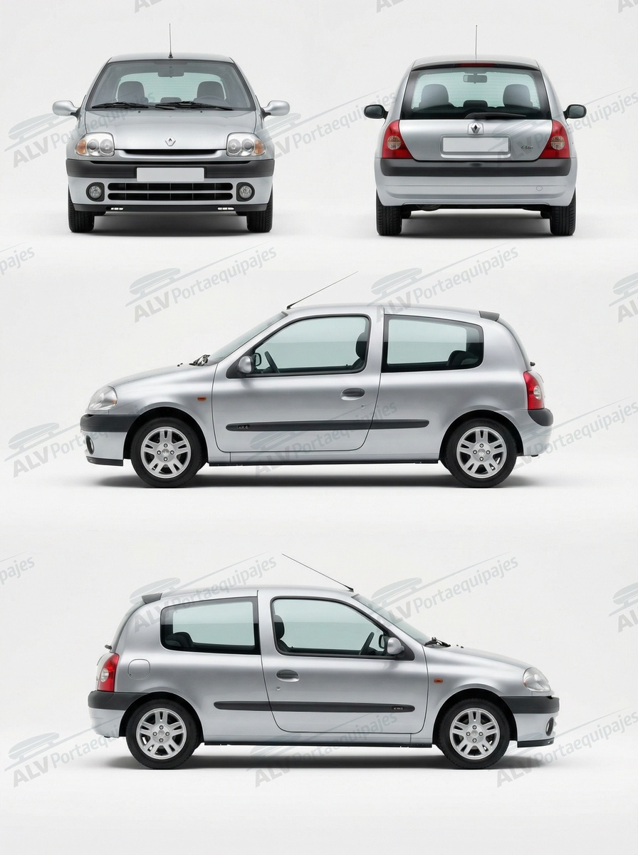 Renault Clio 3p (II - techo normal) (1998-->2005)