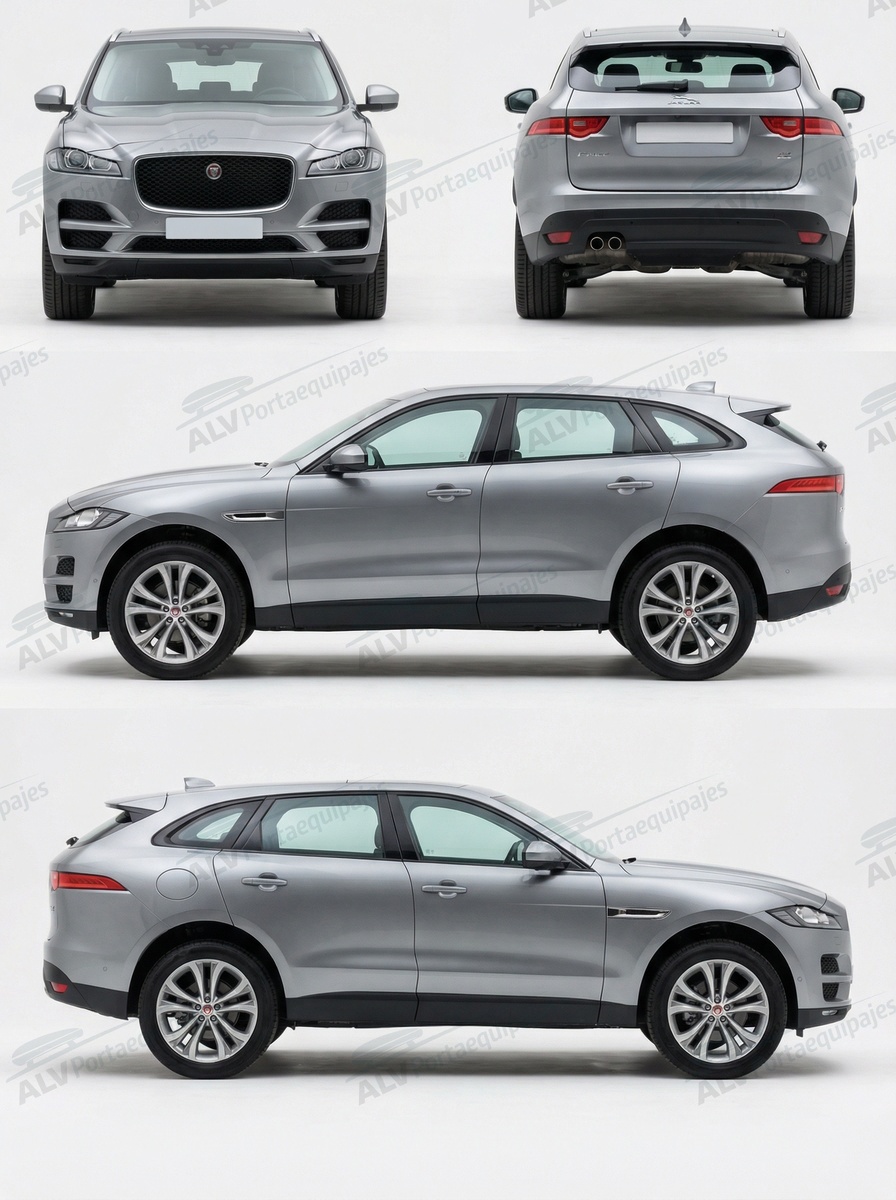 Jaguar F-Pace 5p (X761 - railing integrado) (2016-->)