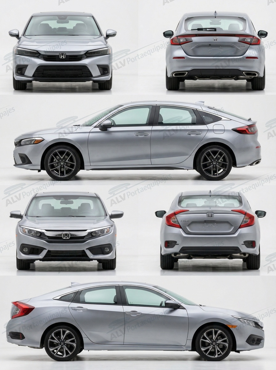 Honda Civic sed&aacute;n 4p (X - techo normal sin techo de vidrio) (2017-->2022)