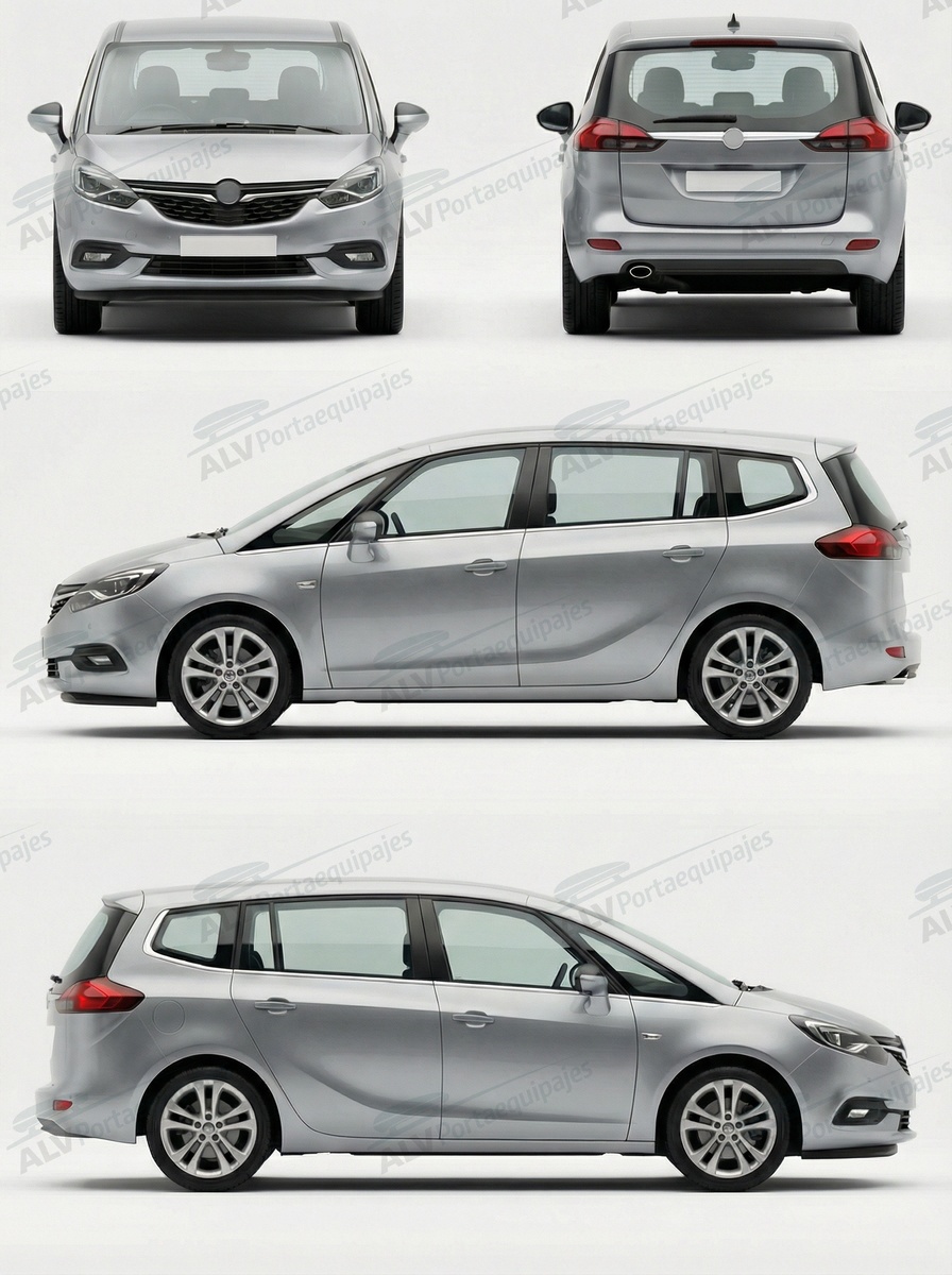 Opel / Vauxhall Zafira 5p MPV (C.2 - fixpoint) (2016-->)