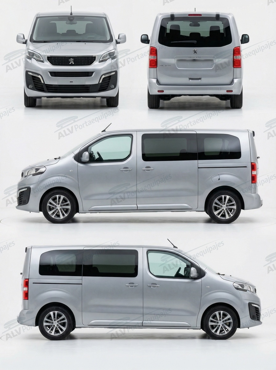 Peugeot Traveller L2H1 (M/standard - 5 puntos de fijaci&oacute;n) (2016-->)