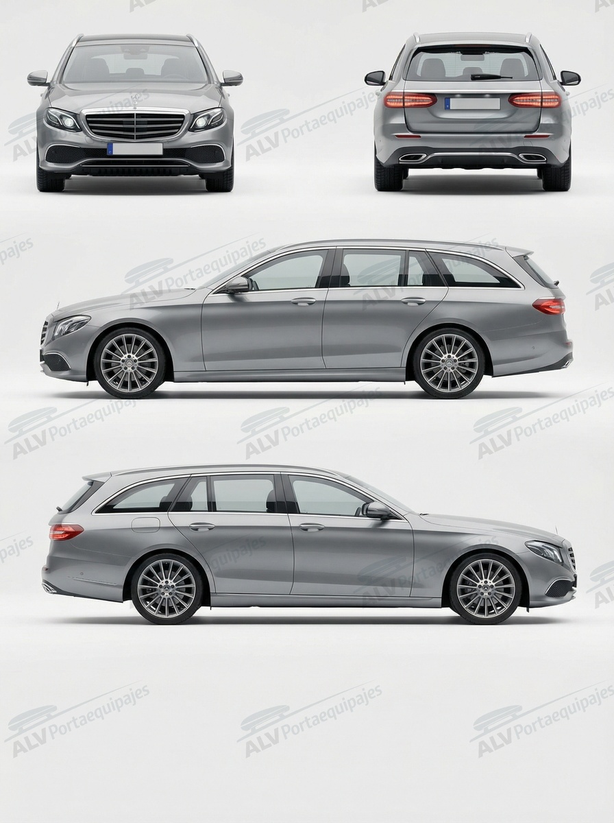 Mercedes Clase E Estate (S213 - railing integrado) (2016-->)