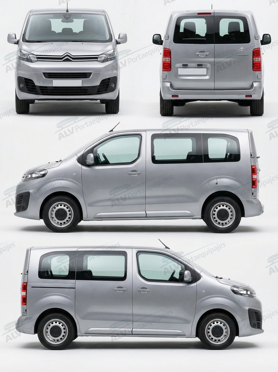 Citro&euml;n Jumpy L1H1 (XS/compact - 4 puntos de fijaci&oacute;n) (2016-->)