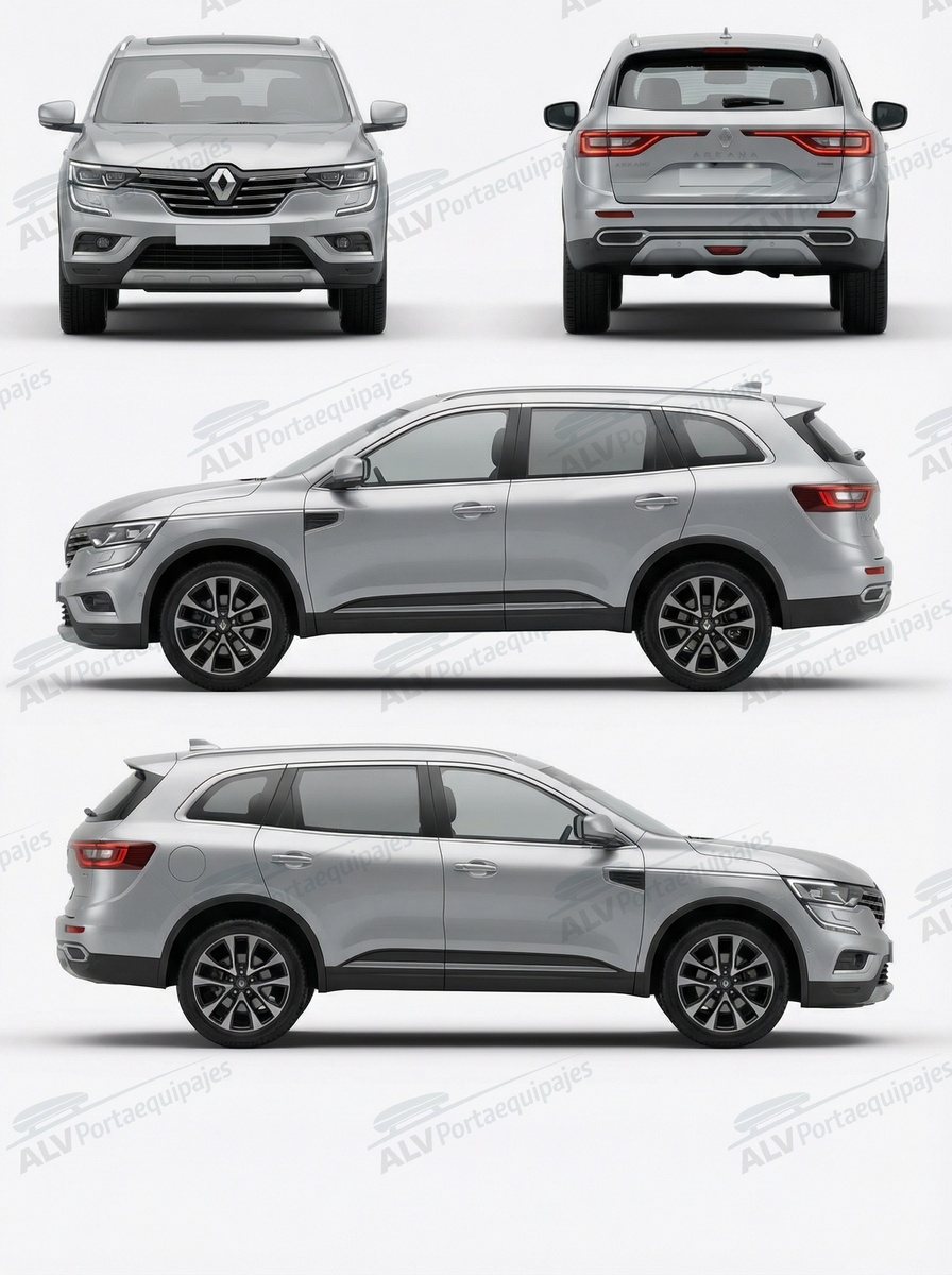 Renault Koleos 5p (II - railing integrado) (2017-->)
