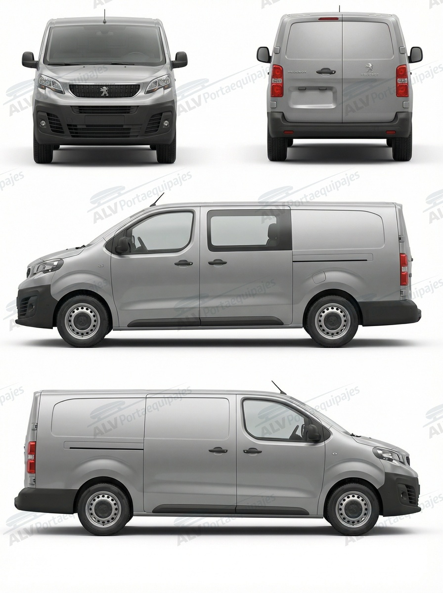 Peugeot Expert L3H1 (XL/larga - 5 puntos de fijaci&oacute;n) (2016-->)
