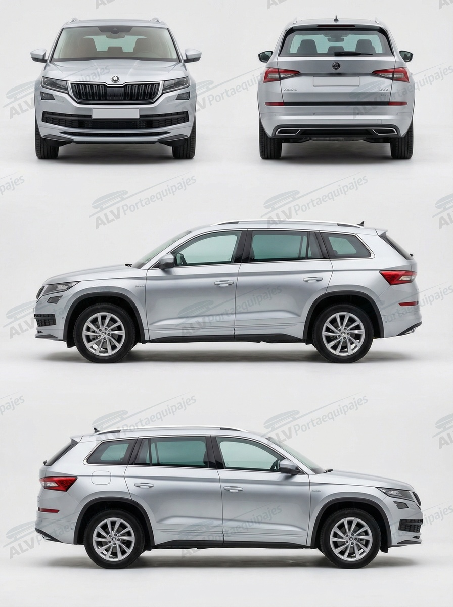 Skoda Kodiaq 5p  (I - railing) (2016-->2024)