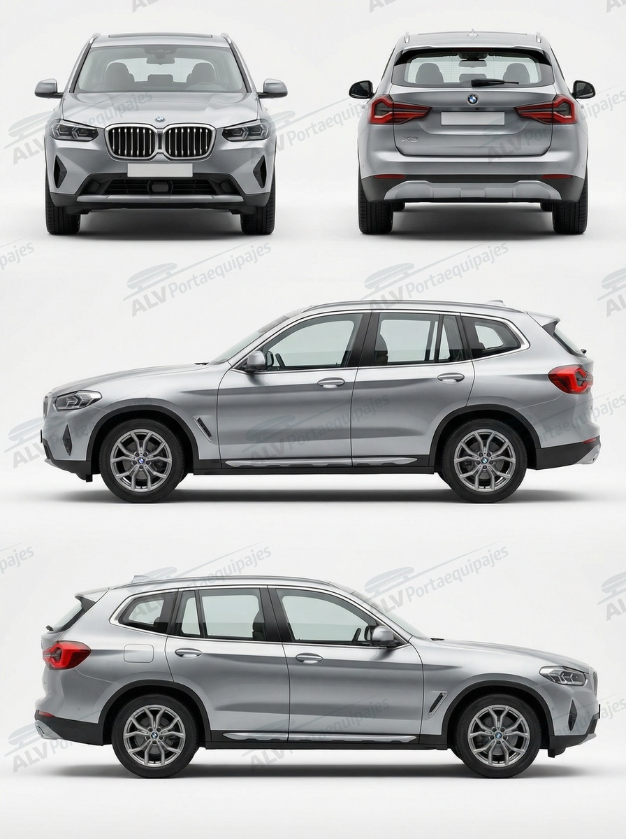 BMW iX3 5p (G08 - railing integrado) (2020-->)
