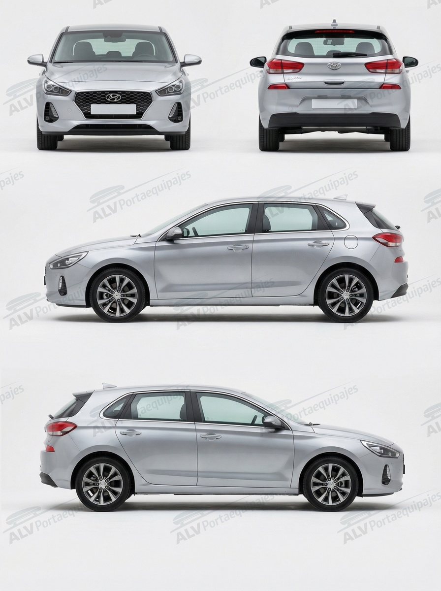 Hyundai i30 5p (III/PD - fixpoint sin techo de vidrio) (2017-->)